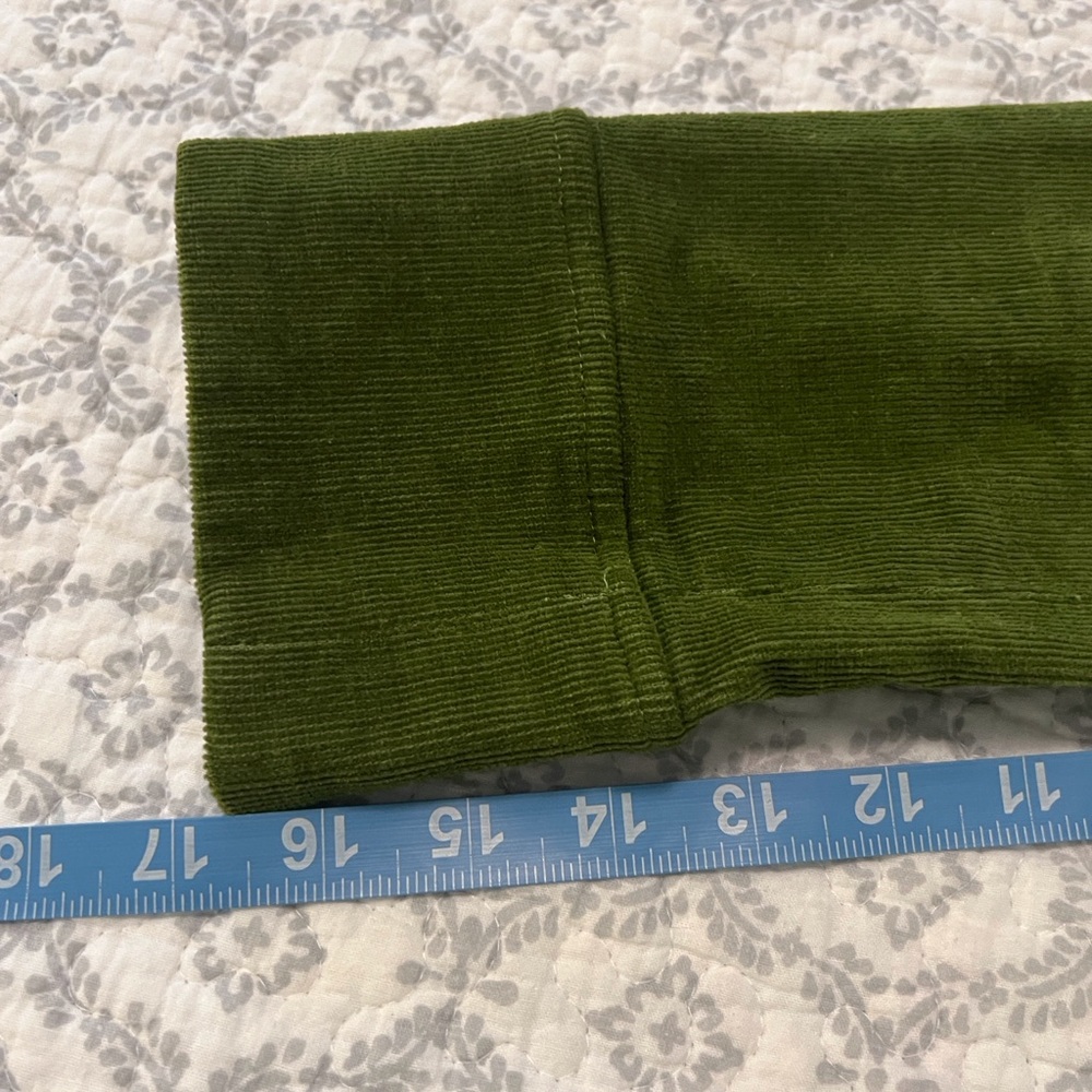 Olive Green Corduroy Jacket - Picture 13 of 13